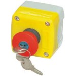 XAL-K164 Yellow Button Switchbox