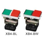 XB4-BL73415 2 Push 1 Lamp